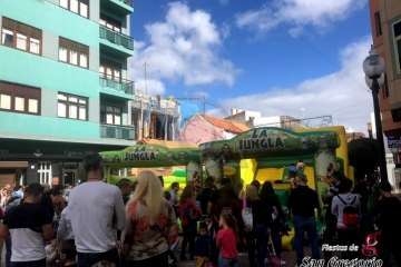 Día infantil en las fiestas de Los Llanos de Telde (Foto TA)